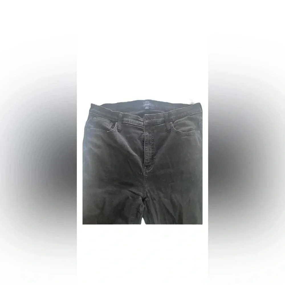 J Crew 9" mid-rise true black skinny jean in signature stretch 33 - Picture 9 of 10